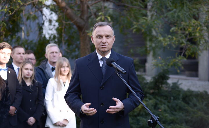 Prezydent Andrzej Duda / autor: PAP
