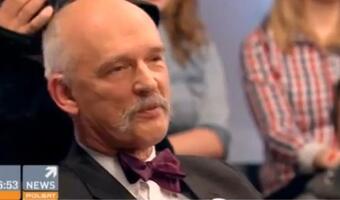 Janusz Korwin-Mikke: "Ludzie pracujący w obozie w Oświęcimiu bardzo by się cieszyli gdyby mogli zawierać umowy śmieciowe"