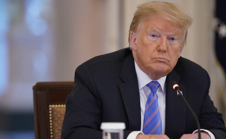 Prezydent Stanów Zjednoczonych Donald Trump / autor: PAP/EPA/Chris Kleponis / POOL