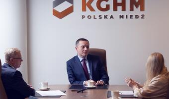 Prezes KGHM: wierzymy w potencjał polskich złóż