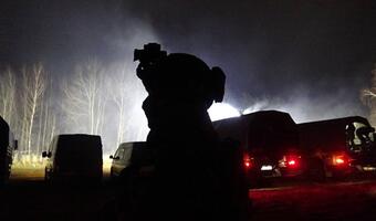 Duże poruszenie na koczowisku w rejonie Kuźnicy. Żołnierze WOT wzmocnili wojska operacyjne