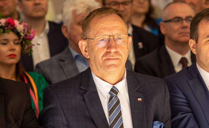 Minister rolnictwa R. Telus / autor: pap
