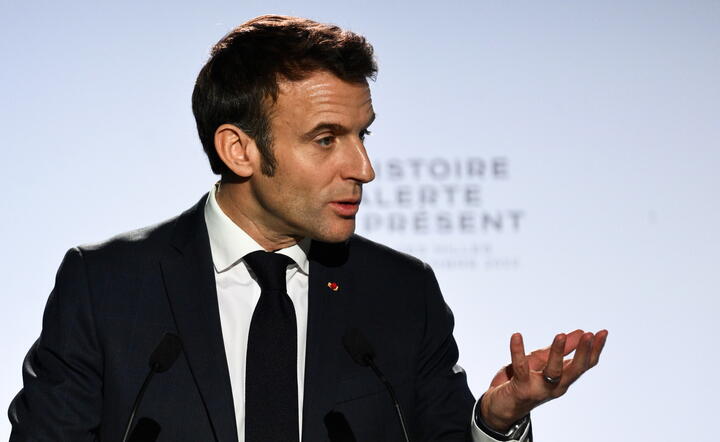 Emmanuel Macron / autor: PAP/EPA