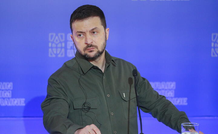 Wołodymyr Zełenski / autor: PAP/EPA