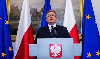 Skarbówka będzie mogła bezkarnie niszczyć przedsiębiorców - ma na to błogosławieństwo Bronisława Komorowskiego