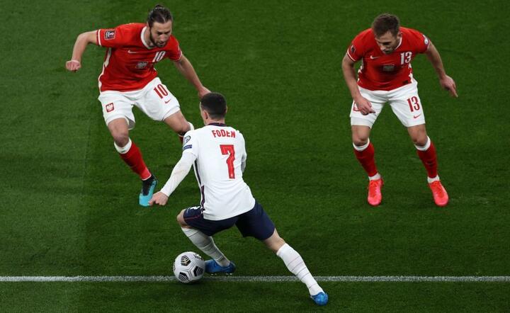 Polska : Anglia na Wembley, marzec 2021 / autor: TVP Info