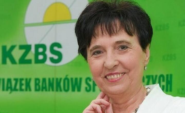 Krystyna Majerczyk-Żabówka, prezes zarządu Krajowego Związku Banków Spółdzielczych / autor: materiały prasowe