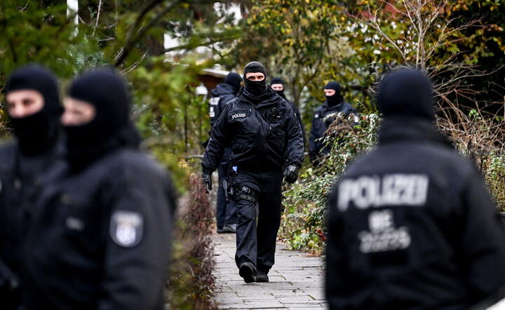 aresztowania członków organizacji Obywatele Rzeszy w Niemczech / autor: fotoserwis PAP