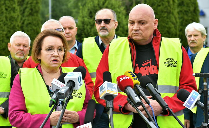 Anna Zalewska i Jarosław Grzesik / autor: PAP
