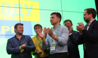 Partia Zełenskiego Sługa Narodu zwyciężyła w wyborach