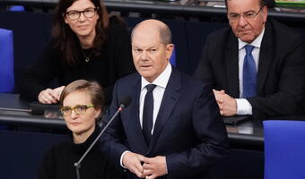 Scholz skomentował dostawę broni dla Ukrainy