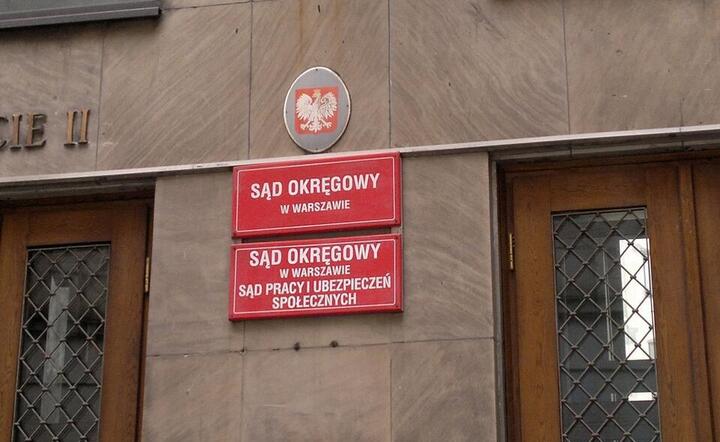 Sąd Okręgowy w Warszawie / autor: Fratria