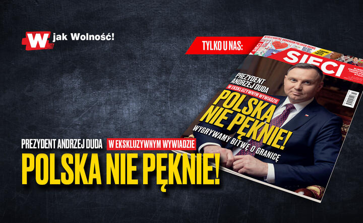 Okładka tygodnika "Sieci" / autor: Fratria