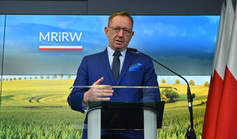 Min. Telus: w marcu, kwietniu i maju wyeksportowaliśmy ponad 3 mln ton zł zboża
