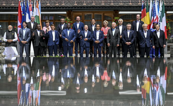 Szczyt G7 / autor: PAP/EPA/CHRISTIAN BRUNA