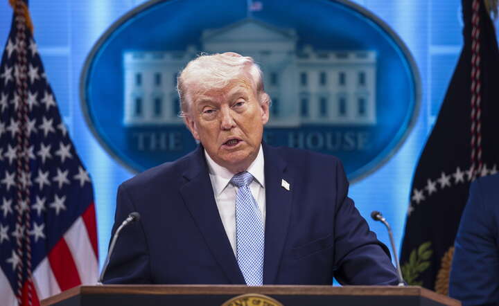 Prezydent USA Donald Trump / autor: PAP