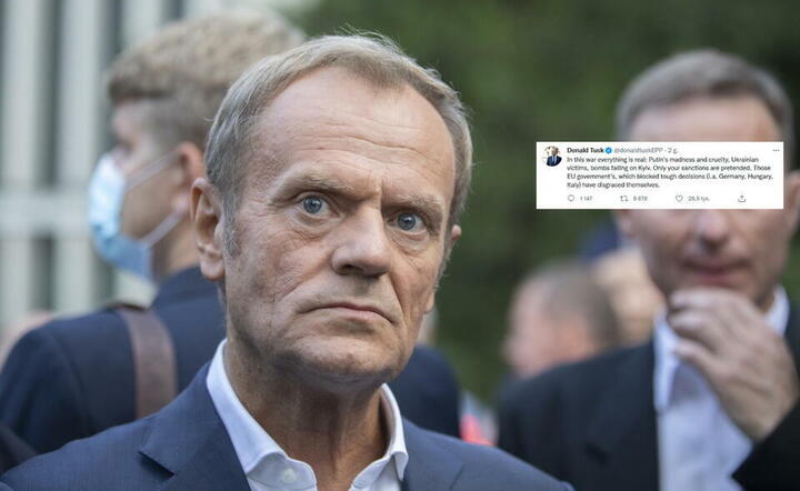 Donald Tusk / autor: Fratria/Twitter 