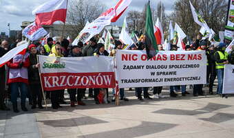 Wielki protest górników. "Spotkaliśmy się z arogancją, lekceważeniem i wręcz pychą rządu" [ZDJĘCIA]