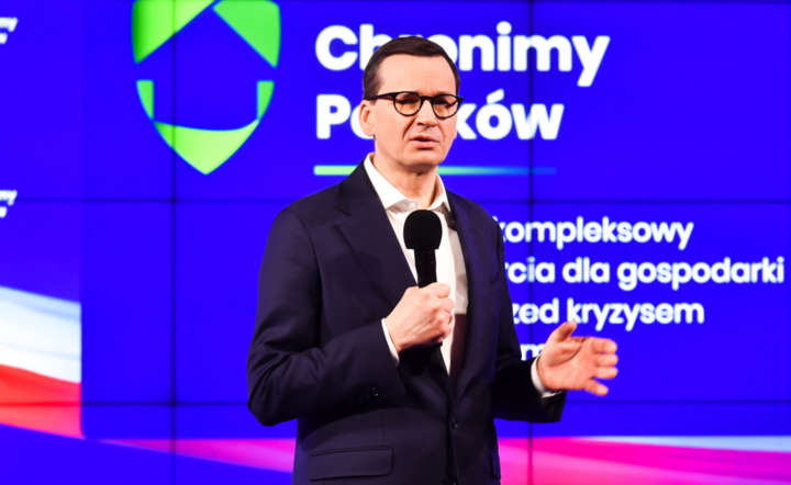  Premier Mateusz Morawiecki  / autor: PAP/Andrzej Lange