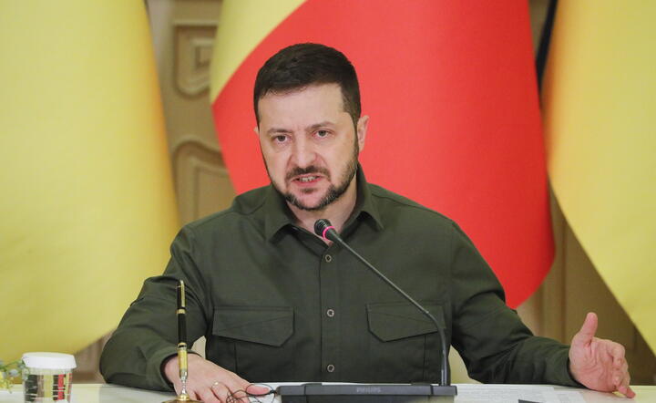 Wołodymyr Zełenski / autor: PAP/EPA
