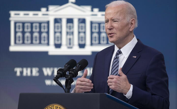 Joe Biden, prezydent USA / autor: PAP/EPA