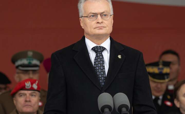 Gitanas Nauseda od początku był bezspornym faworytem / autor: Andrzej Wiktor/Fratria