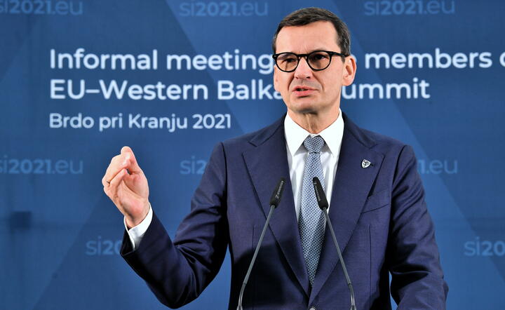 premier Mateusz Morawiecki / autor: fotoserwis PAP