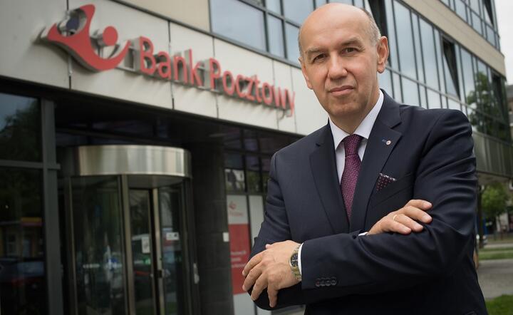 Sławomir Zawadzki, prezes Banku Pocztowego / autor: fot. materiały prasowe