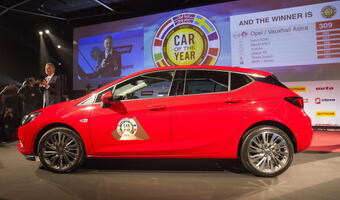 Produkowany w Gliwicach Opel Astra V został „Samochodem Roku 2016”