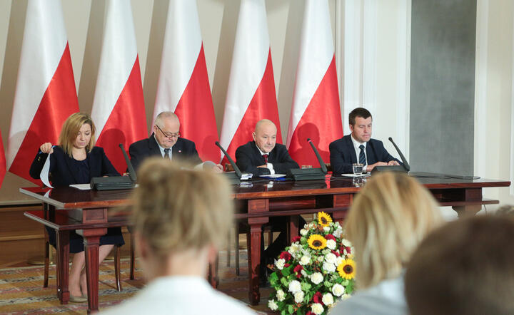 Prezentacja projektu „ustawy frankowej” w Kancelarii Prezydenta, fot. Krzysztof Sitkowski / KPRP