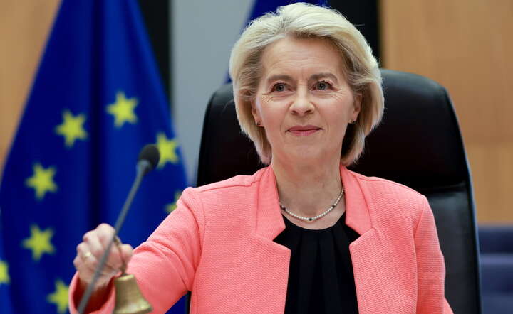 Przewodnicząca KE Ursula von der leyen / autor: PAP