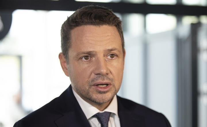 prezydent Warszawy Rafał Trzaskowski  / autor: Fratria