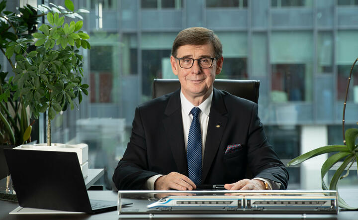 Krzysztof Mamiński, prezes PKP / autor: Materiały prasowe