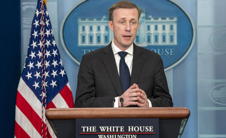 Jake Sullivan / autor: PAP/EPA/Ken Cedeno / POOL