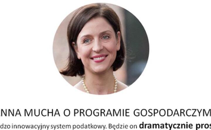 Joanna Mucha o systemie podatkowym: Ten cytat trzeba przeczytać