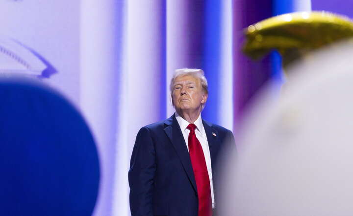 Donald Trump otrzymał nominację Republikanów / autor: PAP/EPA/JUSTIN LANE