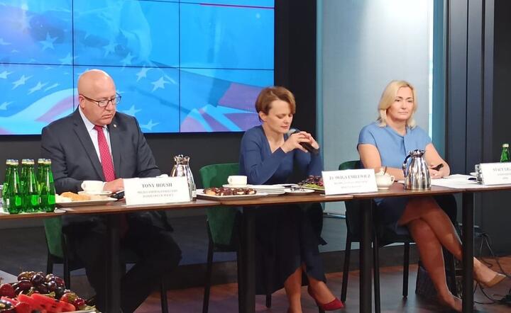 USA drugim największym inwestorem w Polsce - powiedziała wicepremier i minister rozwoju Jadwigi Emilewicz / autor: Fratria/ Maciej Kamiński