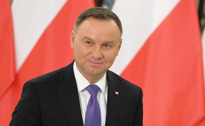 Prezydent Andrzej Duda / autor: TVP Info