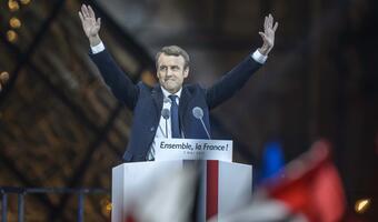 Prezydent Macron - świat reaguje