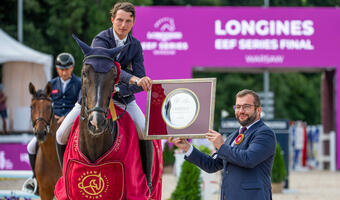 Podwójne zwycięstwo Szwajcara  na początek Warsaw Jumping CSIO 4*