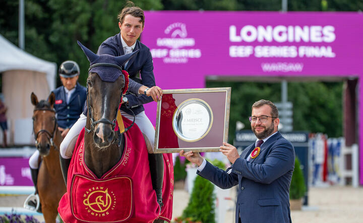 Podwójne zwycięstwo Szwajcara  na początek Warsaw Jumping CSIO 4*