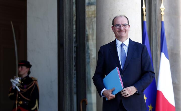 Nowy premier Francji Jean Castex / autor: PAP/EPA/IAN LANGSDON