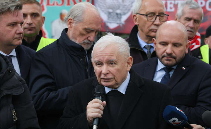 Prezes PiS Jarosław Kaczyński / autor: PAP