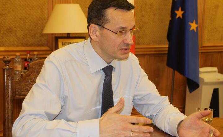 Premier Mateusz Morawiecki / autor: fot. Michał Karnowski / Fratria