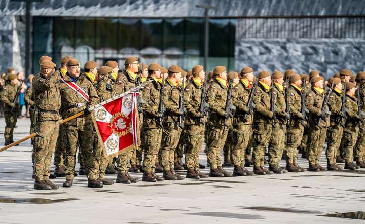 Przysięga wojskowa żołnierzy WOT / autor: Fratria /AS