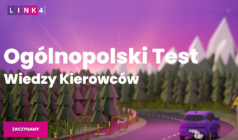 Znasz przepisy drogowe? Rozwiąż test kierowcy i zdobądź zniżkę na OC i AC w LINK4