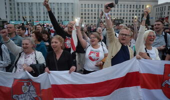 Łukaszenka oskarża USA i Europę o kierowanie protestami