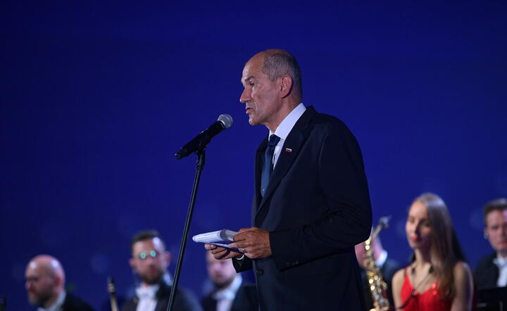 premier Słowenii Janez Jansza / autor: fotoserwis PAP