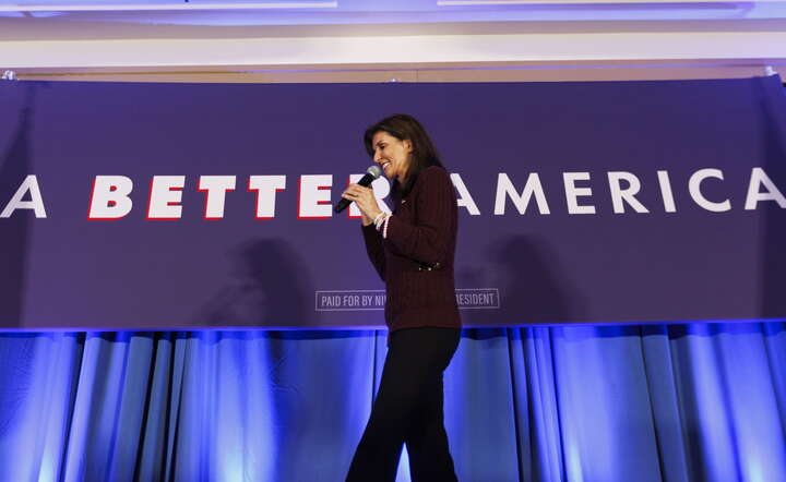 USA CAMPAIGN HALEY / autor: PAP/EPA/CJ GUNTHER