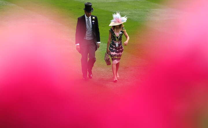 Pierwszy dzień wyścigów w Ascot / autor: NEIL HALL/EPA/PAP